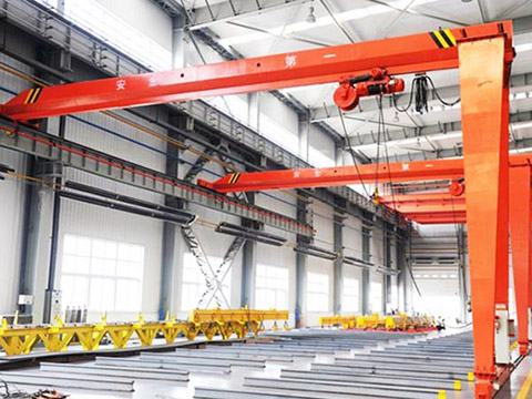 single girder semi gantry crane for sale