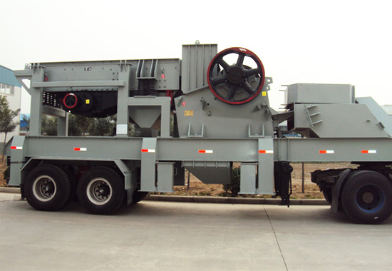 Mobile Jaw Stone Crusher Plant