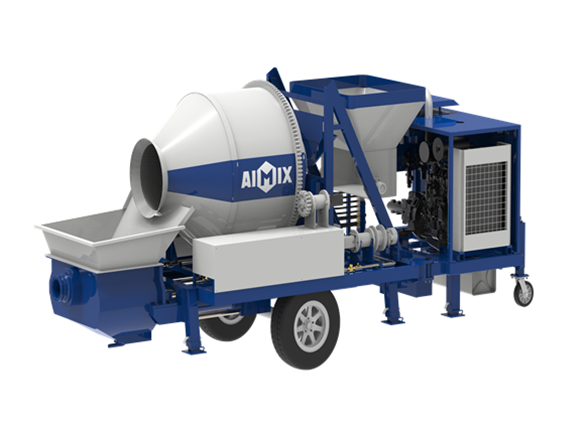 concrete mixer pump