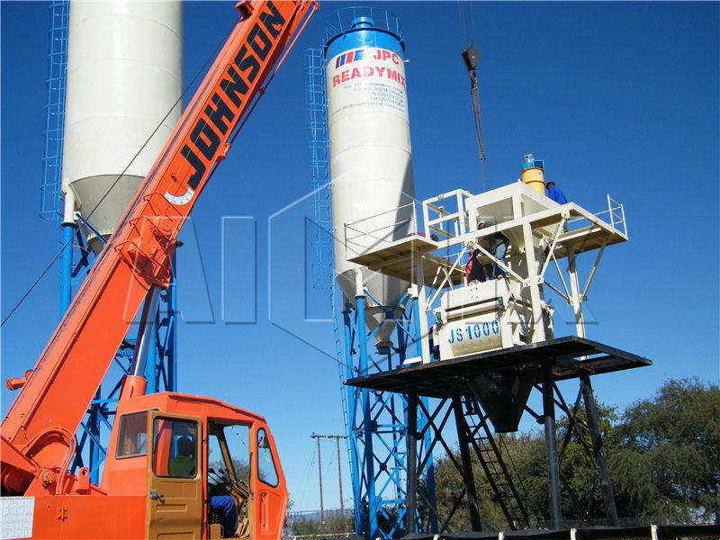 AJ60 concrete mixing plant