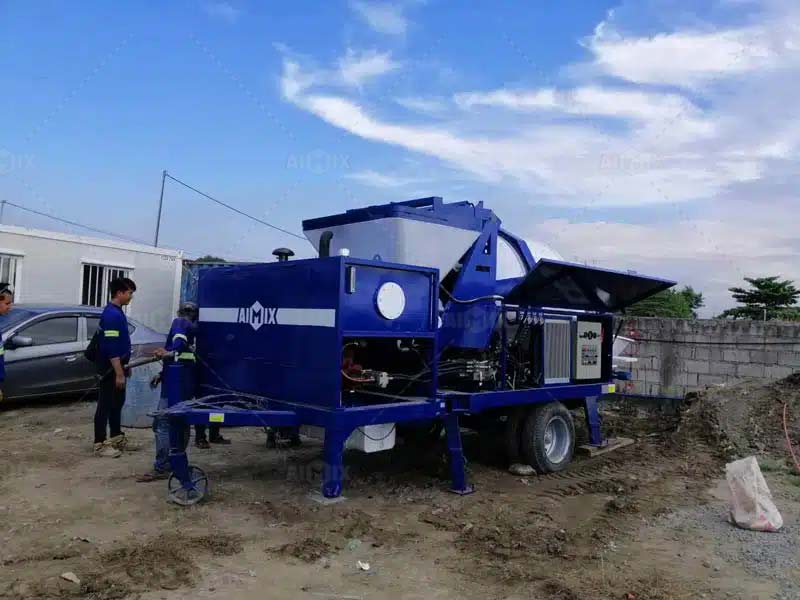 Concrete Mix Pumps