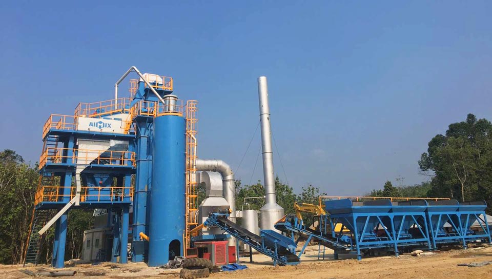 80t stationary asphalt plant