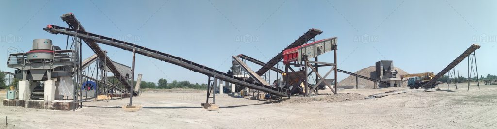 aimix crushing and screening plant