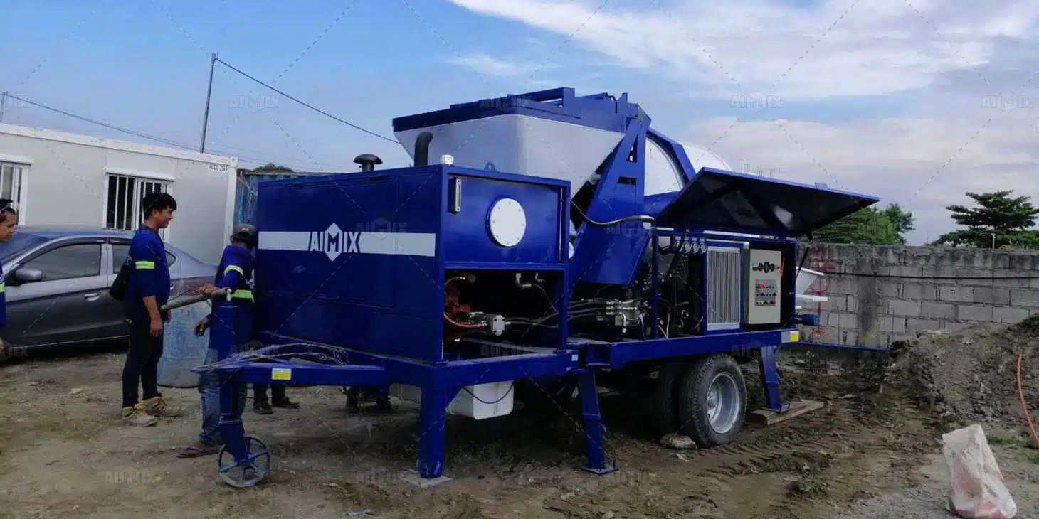 Concrete mixer pump - AIMIX