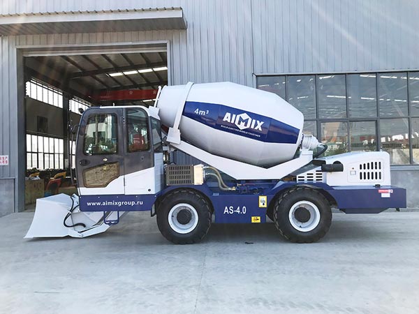 AS-4.0 self loading concrete mixer