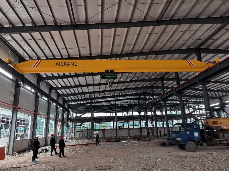 single girder warehouse crane