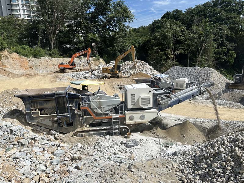 Andamine efficient impact crusher machine